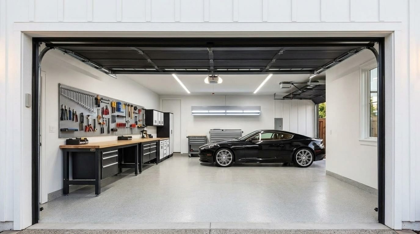 Jose Mobile Garage Door Service Precision Mechanical Workshop in Tehaleh, WA